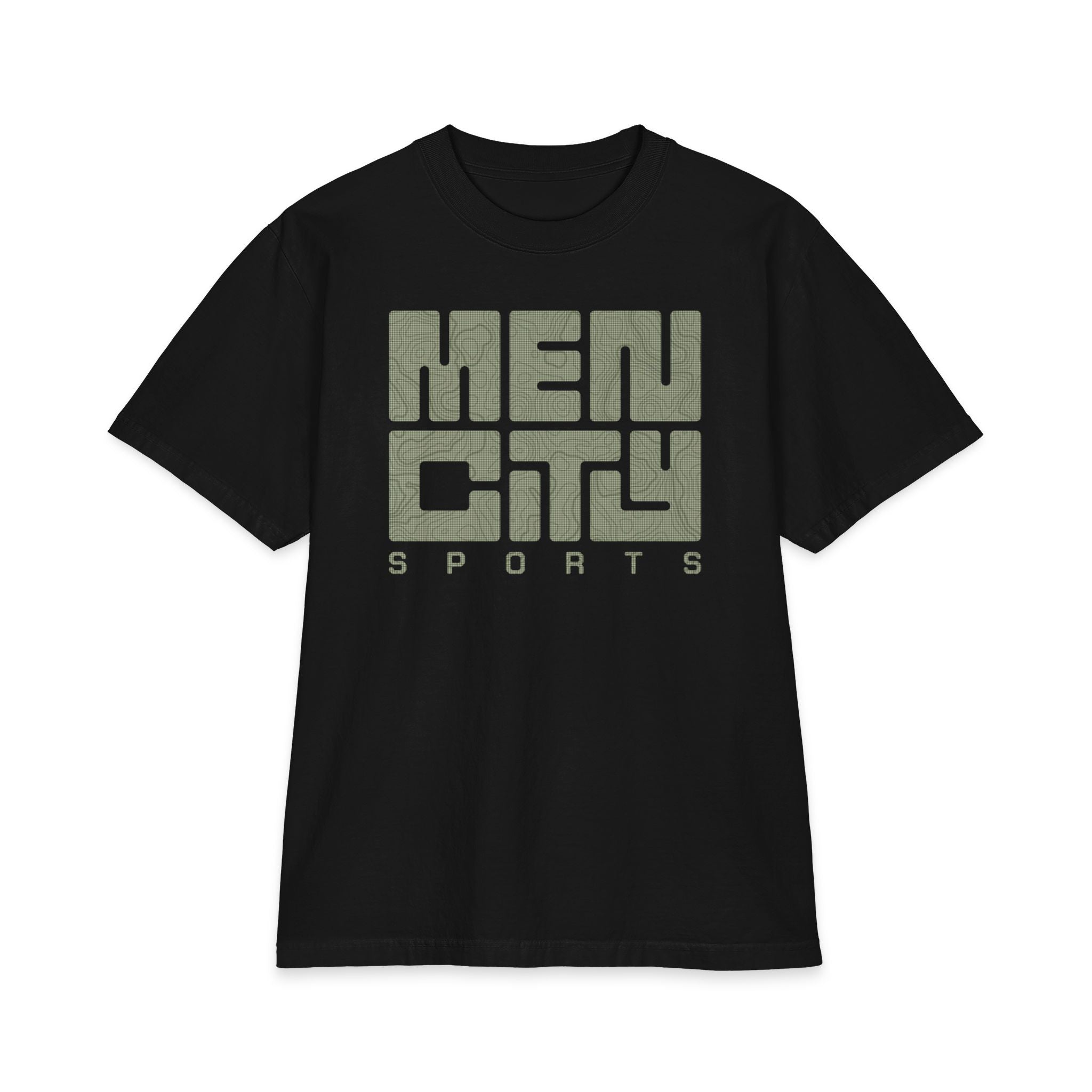 MenCity Sports  — Camo Block Athletic Tee