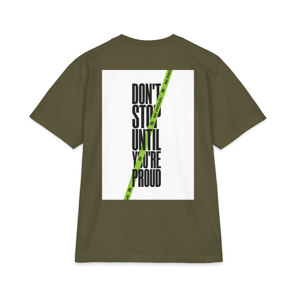 Mencity Gym wear - Motivational Heavyweight Graphic Tee