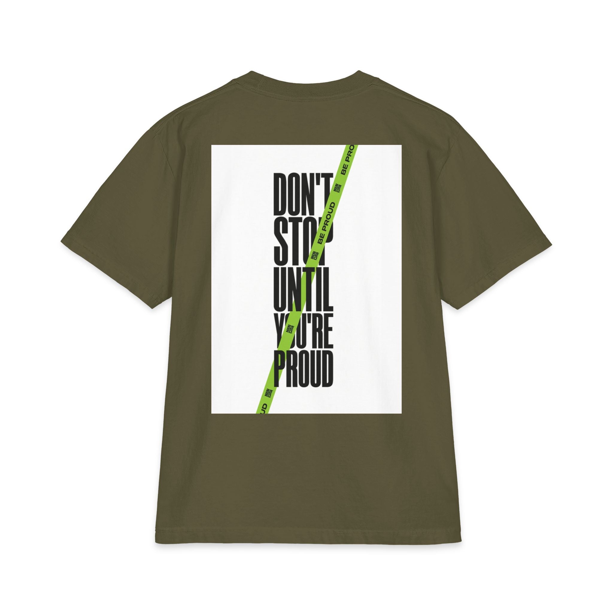 Mencity Gym wear - Motivational Heavyweight Graphic Tee