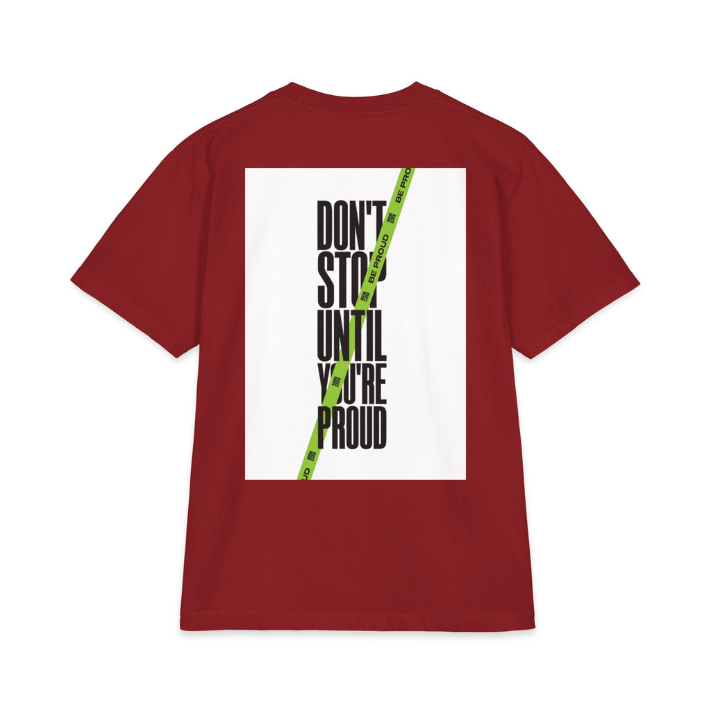 Mencity Gym wear - Motivational Heavyweight Graphic Tee