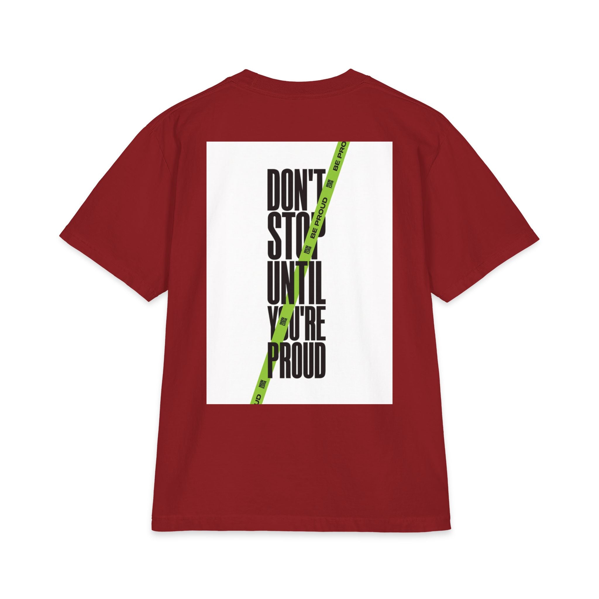 Mencity Gym wear - Motivational Heavyweight Graphic Tee