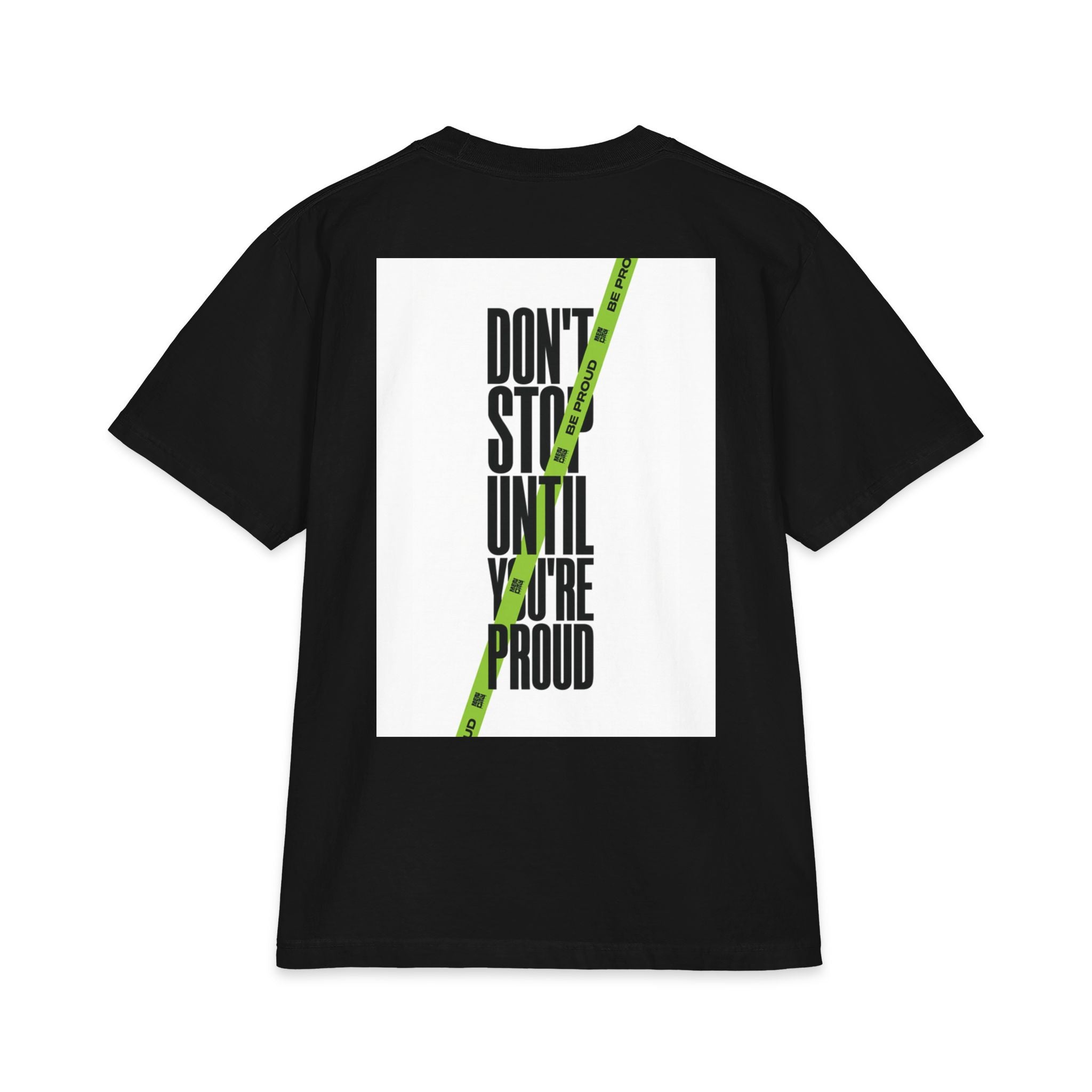 Mencity Gym wear - Motivational Heavyweight Graphic Tee