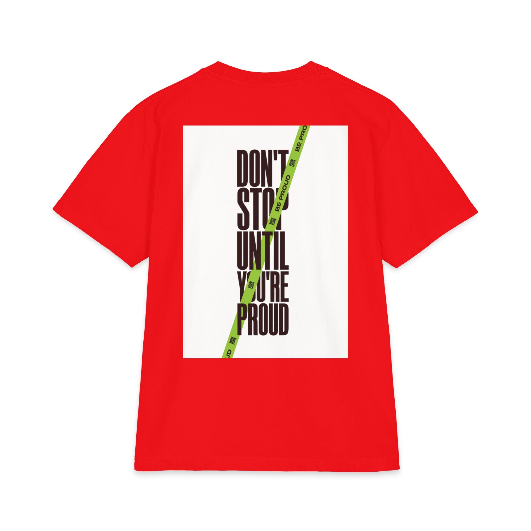 Mencity Gym wear - Motivational Heavyweight Graphic Tee