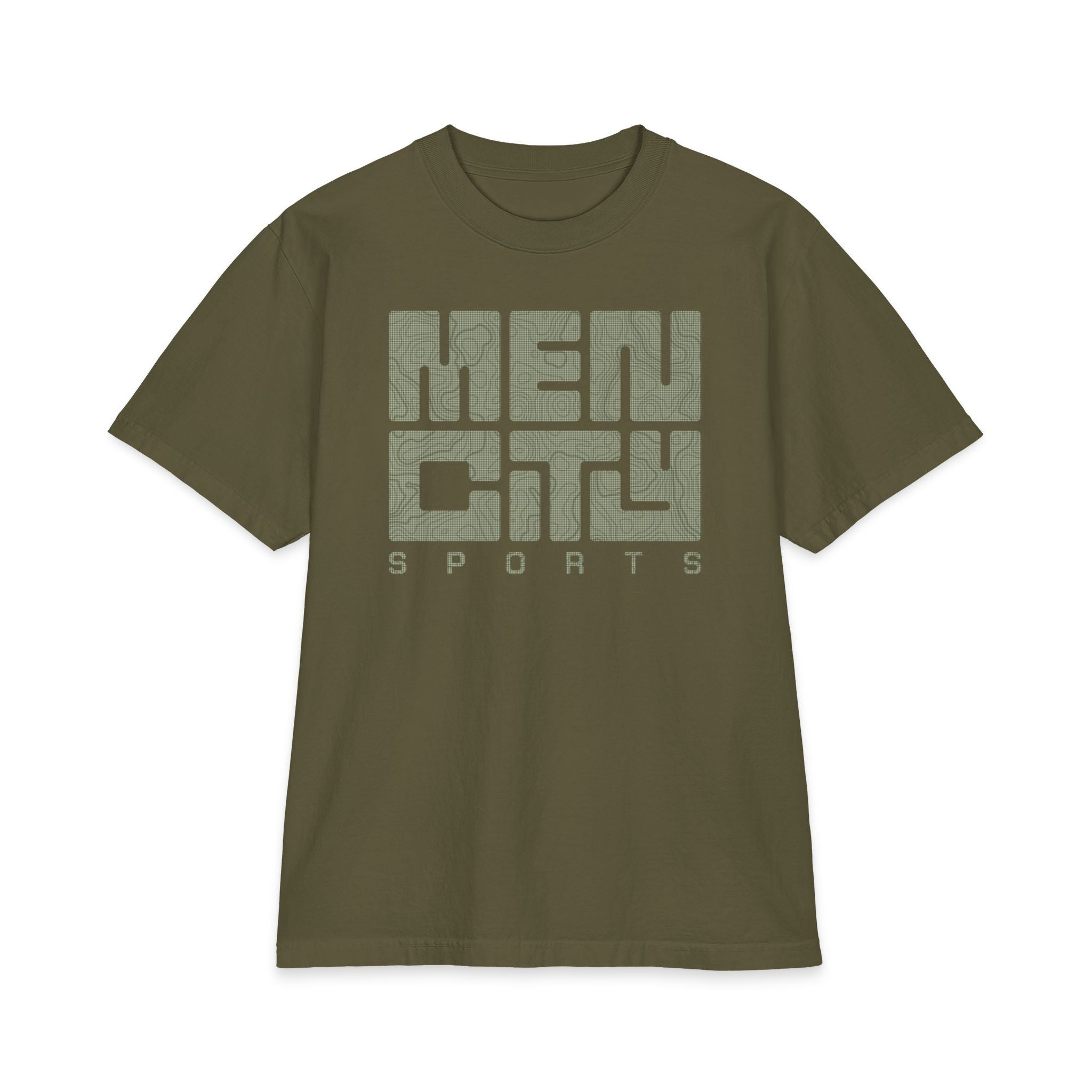 MenCity Sports  — Camo Block Athletic Tee