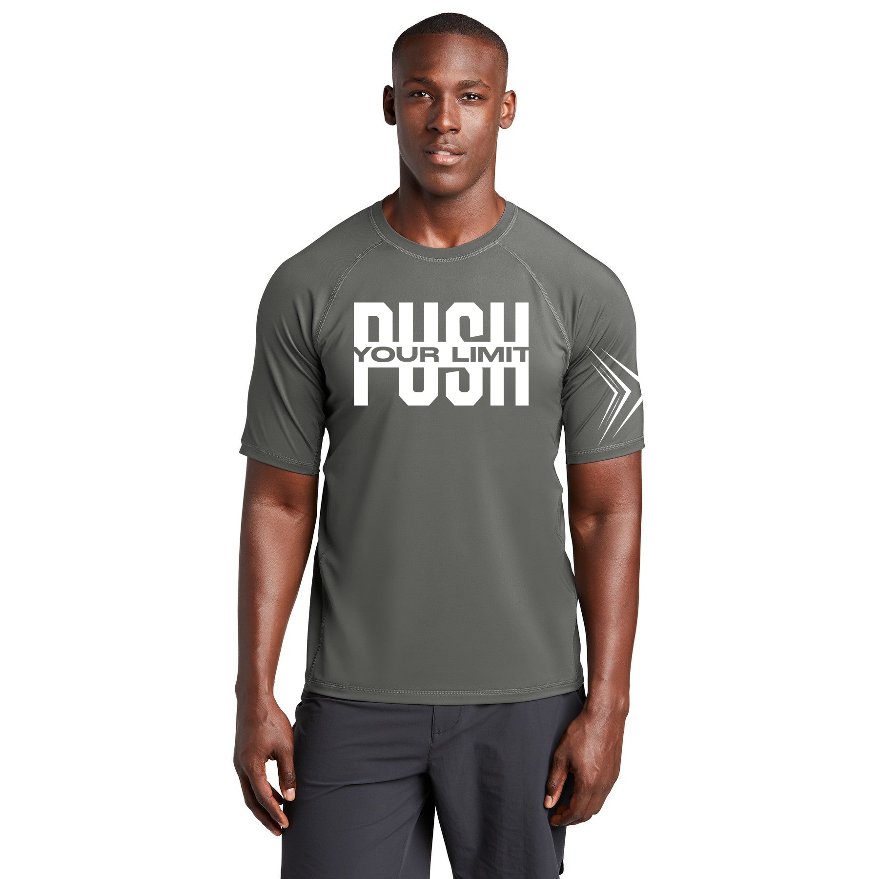 Mencity Push Your Limit - Athletic Tee