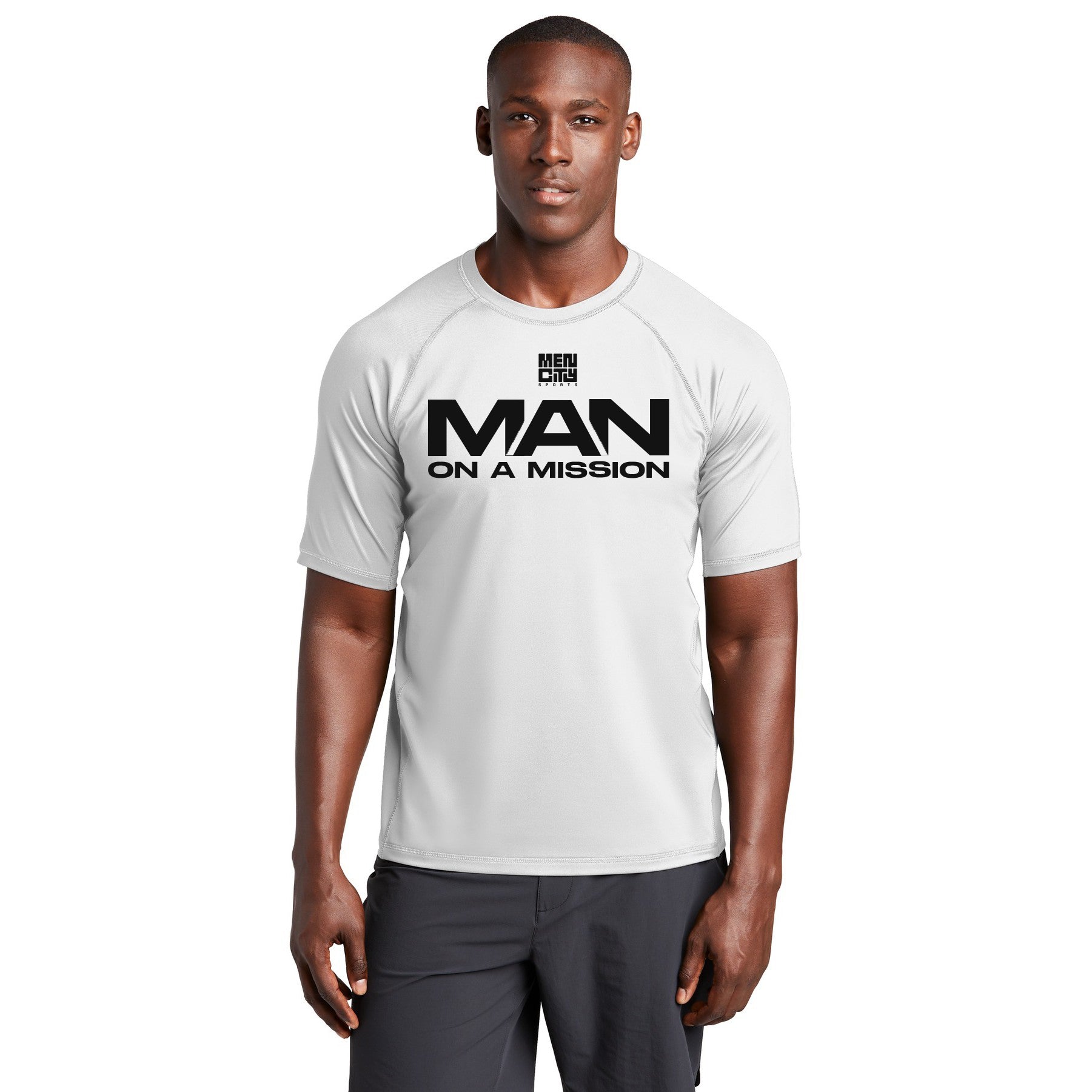 Mencity 'Man on a Mission' — Performance Tee