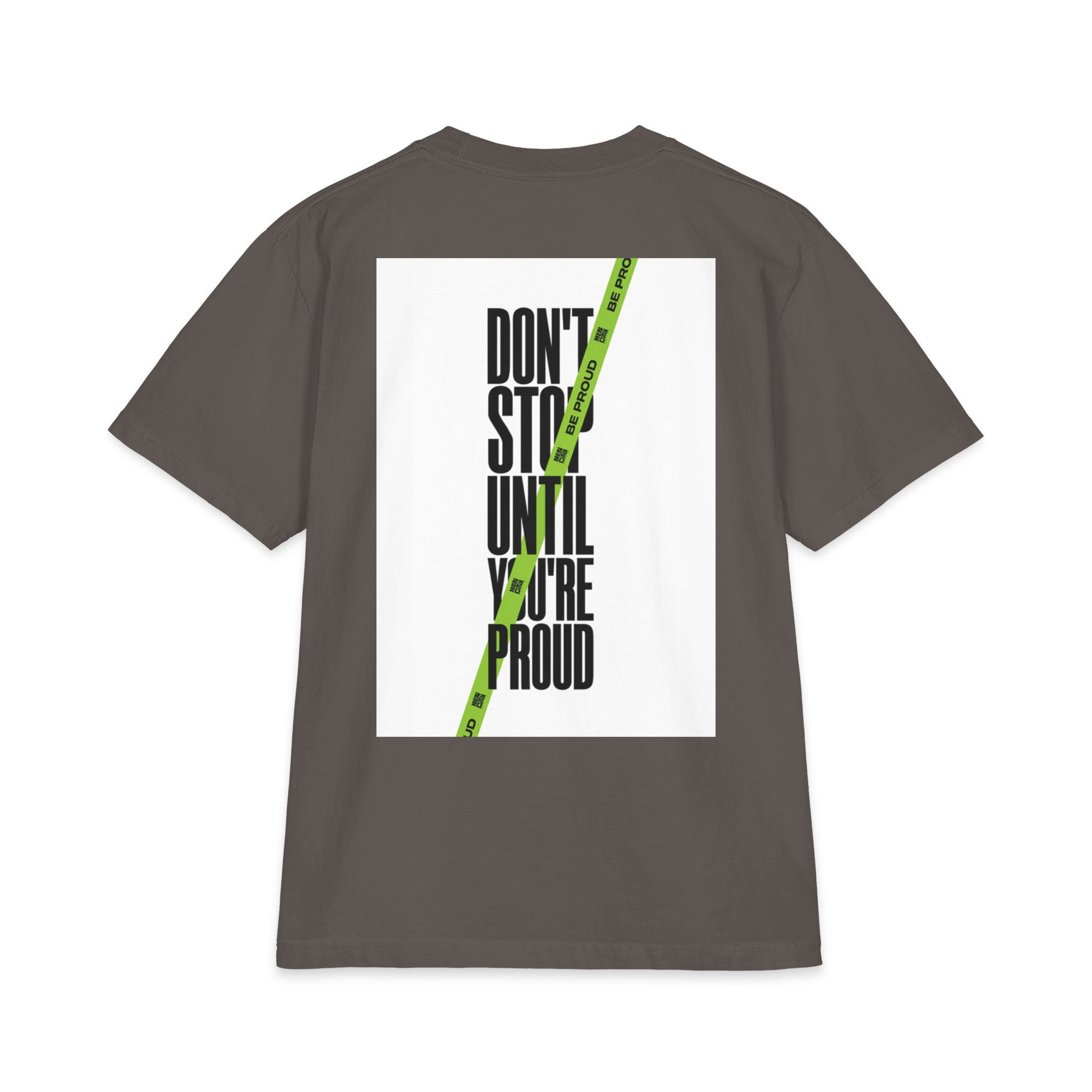 Mencity Gym wear - Motivational Heavyweight Graphic Tee