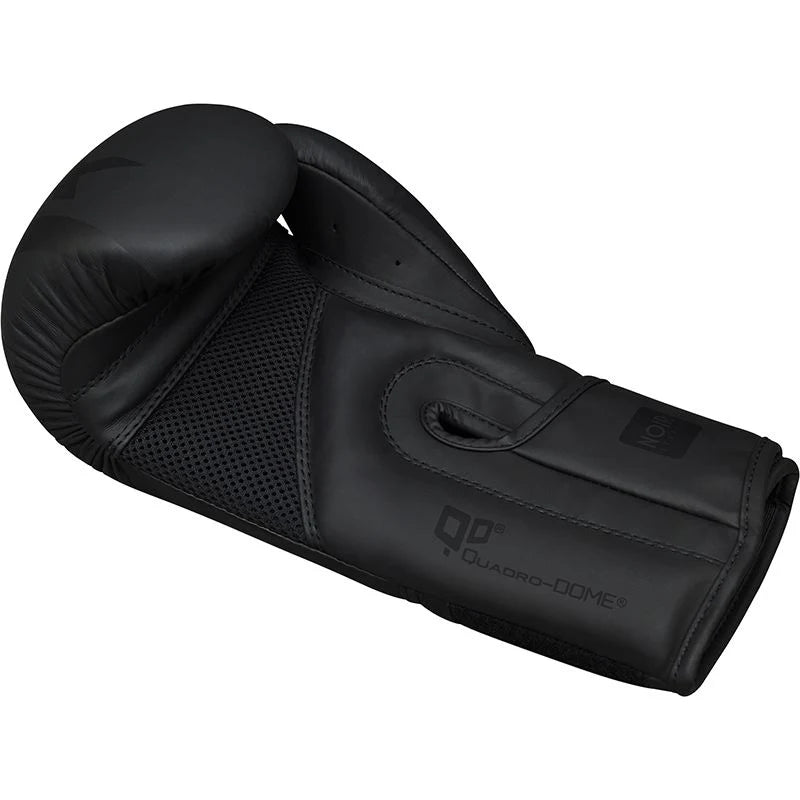 RDX F15 Noir Black Boxing Gloves 10oz 12oz | Official via Mencity Sports Affiliate UK & Nigeria